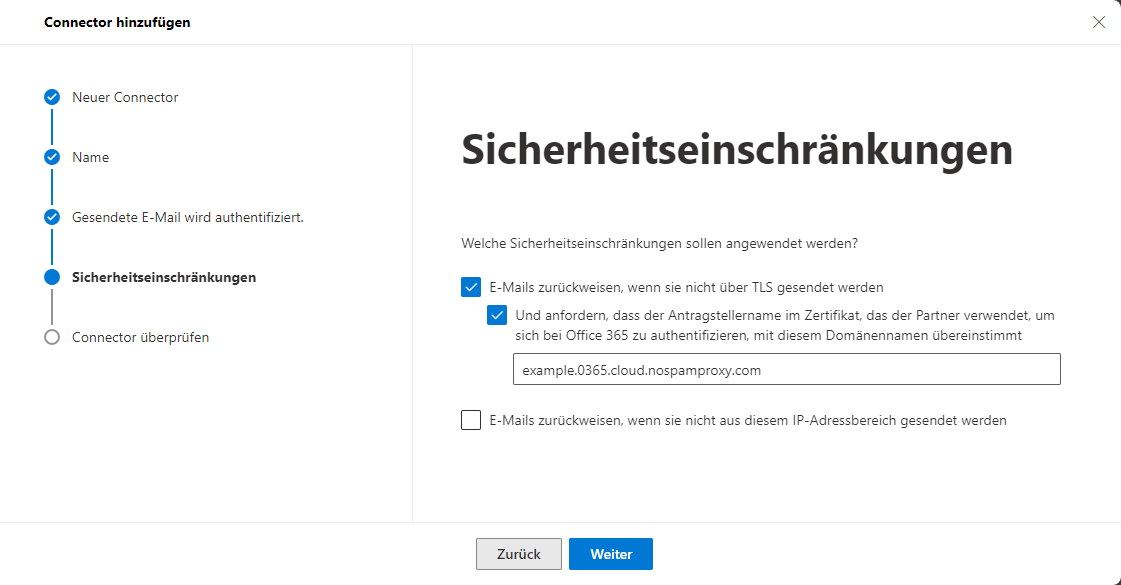 TLS-Verschluesselung einfordern