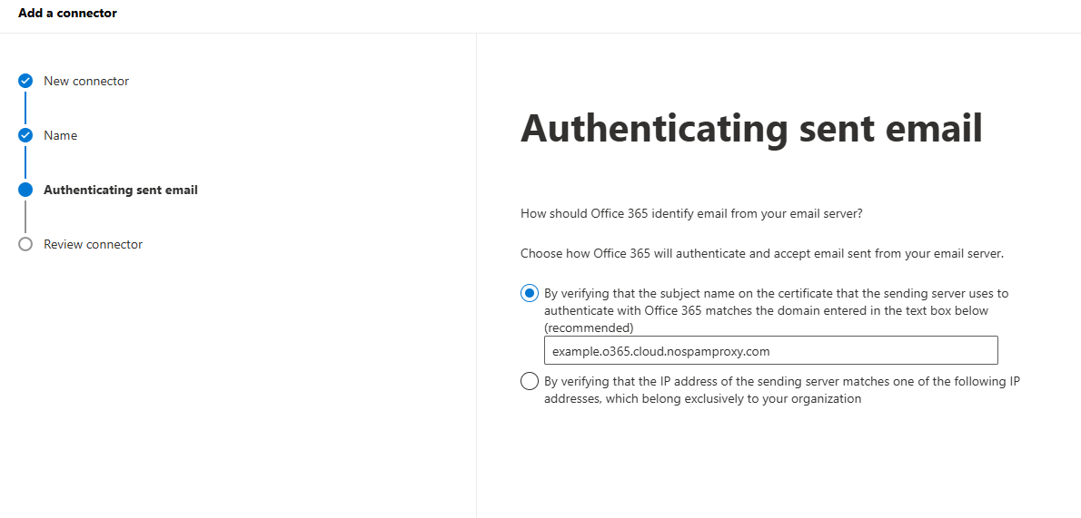 Requesting TLS encryption