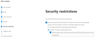 Requesting TLS encryption