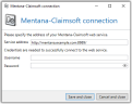 Connection to the Mentana-Claimsoft web service