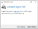 The curated list of ARC signers