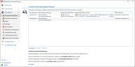Hier verwalten Sie die Domänen, für die Sie E-Mails empfangen wollen. 
