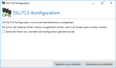 Standardwerte für die SSL/TLS-Konfiguration