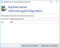Verbindung zu Ihrem digiSeal server
