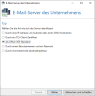 Office 365 als lokalen E-Mail-Server auswählen