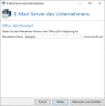 Zugangspunkt und Mandanten-ID eingeben Zugangspunkt und Mandanten-ID eingeben