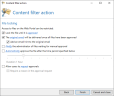 Settings for files on the Web Portal